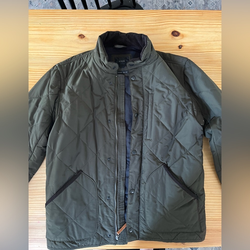 J. Crew Men's Sussex Quilted Jacket